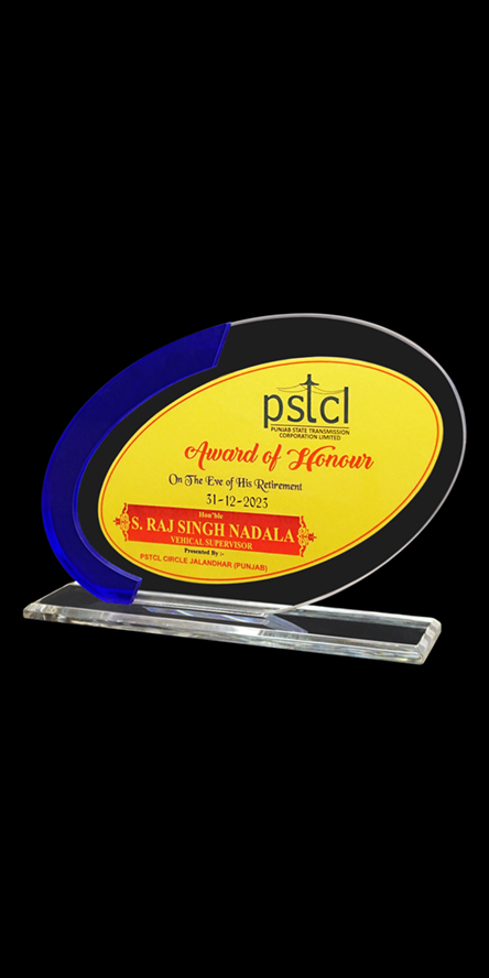 Acrylic Mementoes AA-9406 Acrylic Awards