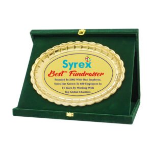 award arts metal plate with box mp-01 metal award