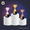 award arts plastic cups pc-301 plastic trophy
